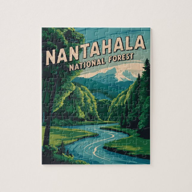 Nantahala National Forest Jigsaw Puzzle (Vertical)