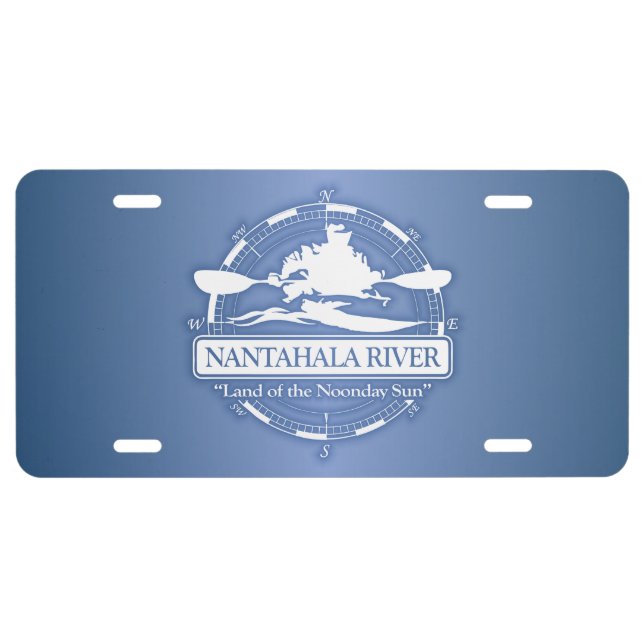 Nantahala River (KC2) License Plate (Front)