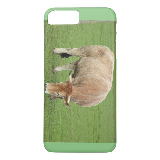 Nantaise cow in a field Case-Mate iPhone case (Back)
