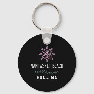 Nantasket Beach Trendy Hull Machusetts Vacation Tr Keychain