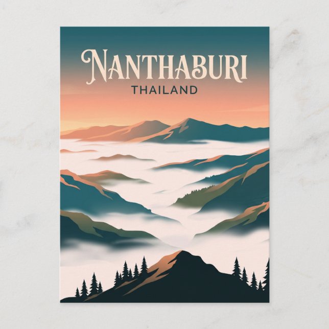 Nanthaburi National Park Thailand Postcard (Front)