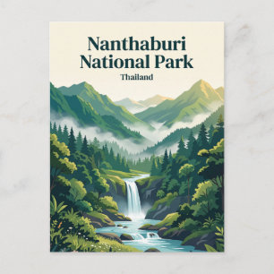 Nanthaburi National Park Thailand Postcard