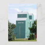Nanton Grain Elevator Postcard