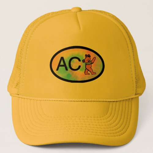 Nantucket ACK Dancing Bear Trucker Hat