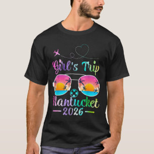 Nantucket Beach MA Women Girls Trip 2026 Summer T-Shirt