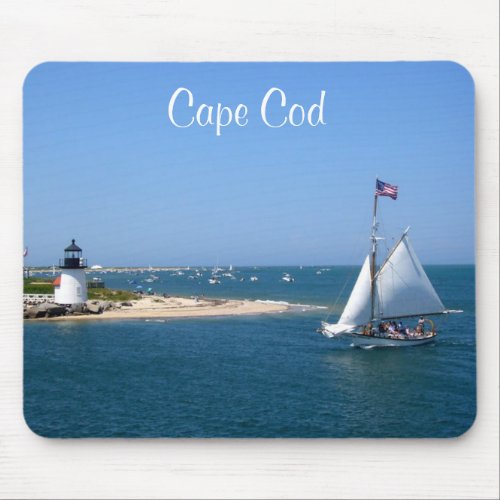Nantucket Cape Cod Lighthouse  Harbor Mousepad