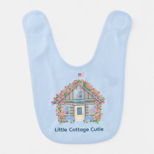 Nantucket Cottage Baby Bib