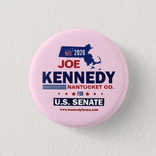 Nantucket County for Joe Kennedy 2020 Button