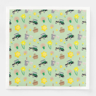 Nantucket Daffodil Weekend Paper Napkins