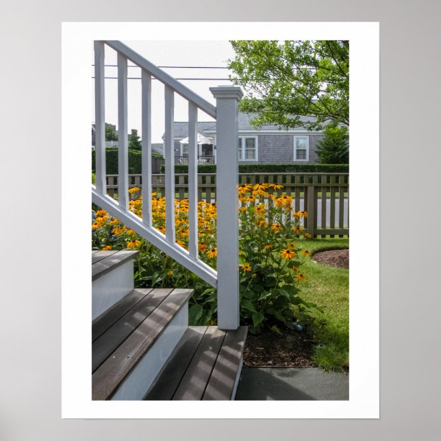 Nantucket Flowers #4  Poster (Front)