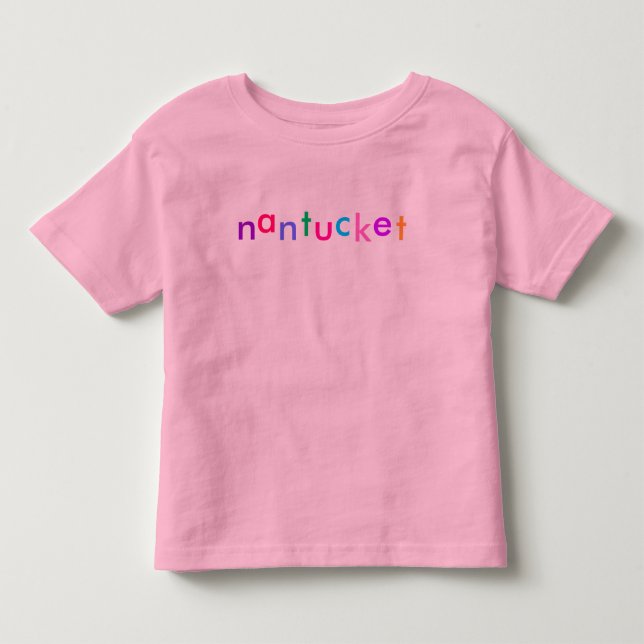 Nantucket Fun Toddler T-shirt (Front)