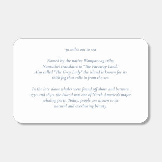 Nantucket Heritage Matchbox - Customizable Gift Matchboxes