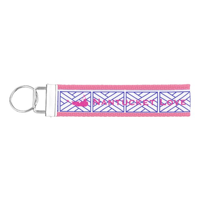 Nantucket Love Island Keychain (Keys on Left)