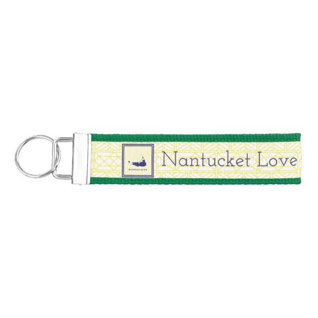 Nantucket Love Wrist Keychain (Keys on Left)