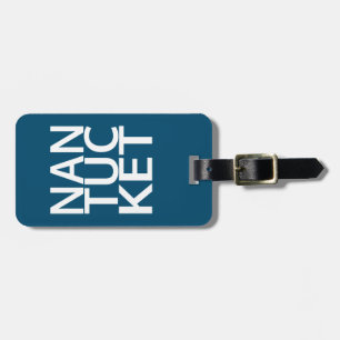 Nantucket Luggage Tag