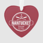 Nantucket, MA personalized name, nautical anchor