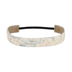 Nantucket, Massachusetts Athletic Headband
