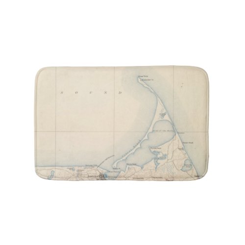 Nantucket Massachusetts Bath Mat