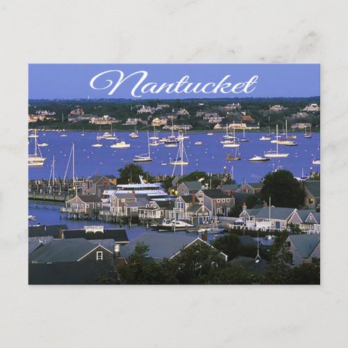 Nantucket Massachusetts Cape Cod Postcard