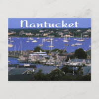 Nantucket Massachusetts Cape Cod Postcard