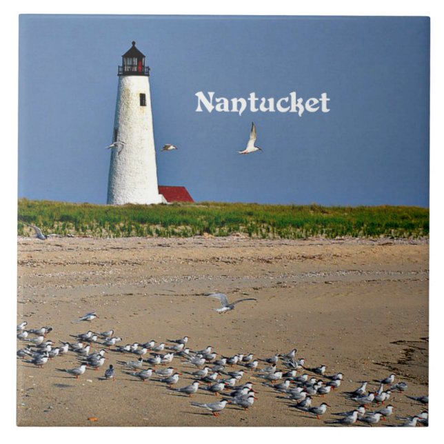 Nantucket, Massachusetts Ceramic Tile (Front)