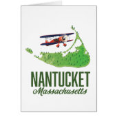 Nantucket Massachusetts Map (Front)