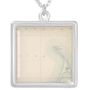 Nantucket, Massachusetts Silver Plated Necklace