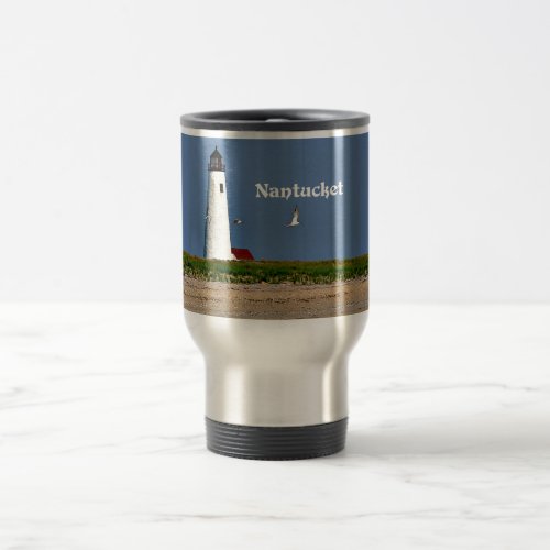 Nantucket Massachusetts Travel Mug