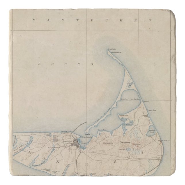 Nantucket, Massachusetts Trivet (Front)