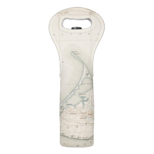 Nantucket, Massachusetts Wine Bag