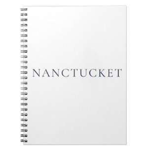 Nantucket Notebook Preppy Coastal Journal