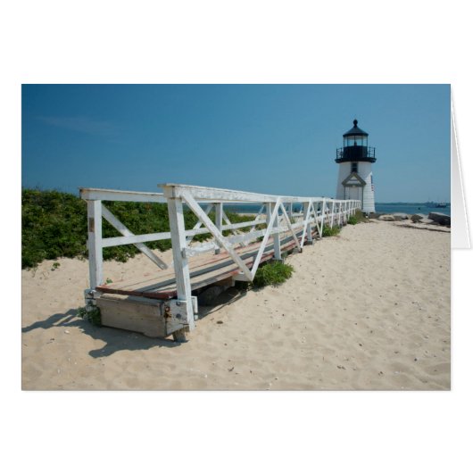Nantucket. Old Wooden Lighthouse Cards (Front Horizontal)