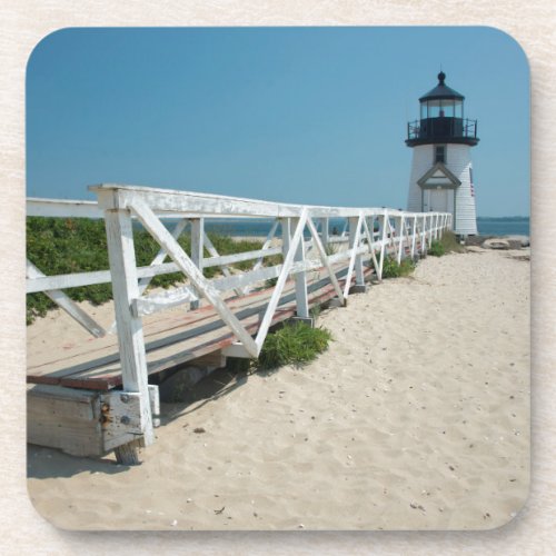 Nantucket Old Wooden Lighthouse Coaster