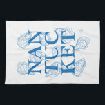 Nantucket Oyster Tea Towel<br><div class="desc">Nantucket oyster tea towel is a great gift hostess gift! Tea towels are great quality!</div>
