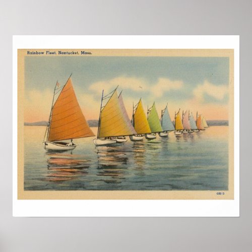 Nantucket Rainbow Fleet 2 Poster