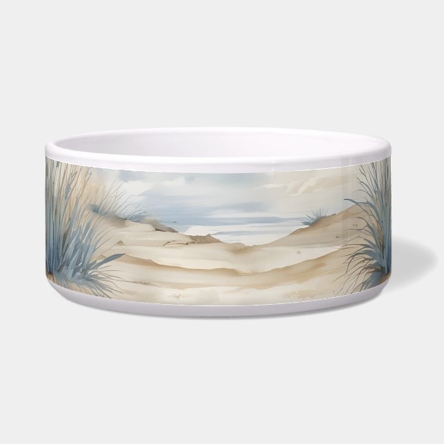 "Nantucket" relaxing seaside grasses  Bowl (Front)