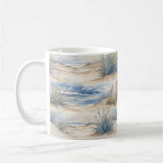"Nantucket" relaxing seaside grasses comfort mug