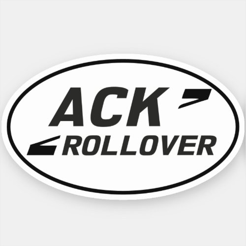 Nantucket Rollover Sticker