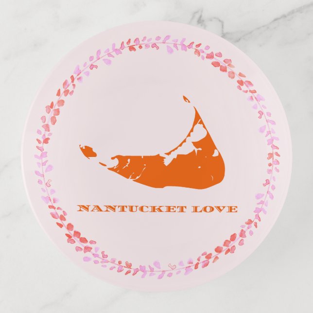 Nantucket Round Trinket Tray (Front)