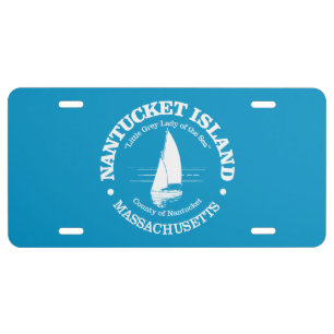 Nantucket (sailboat) license plate