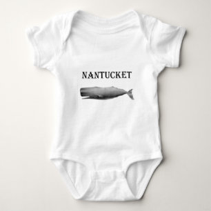 Nantucket Sperm Whale Baby Bodysuit
