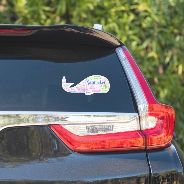 Nantucket Sticker (Car Side)