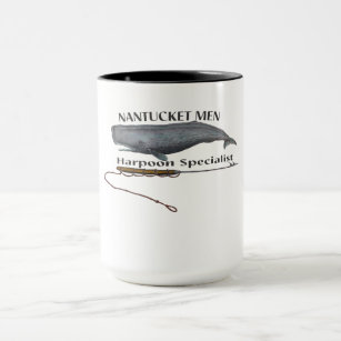 nantucket whale coffee mug
