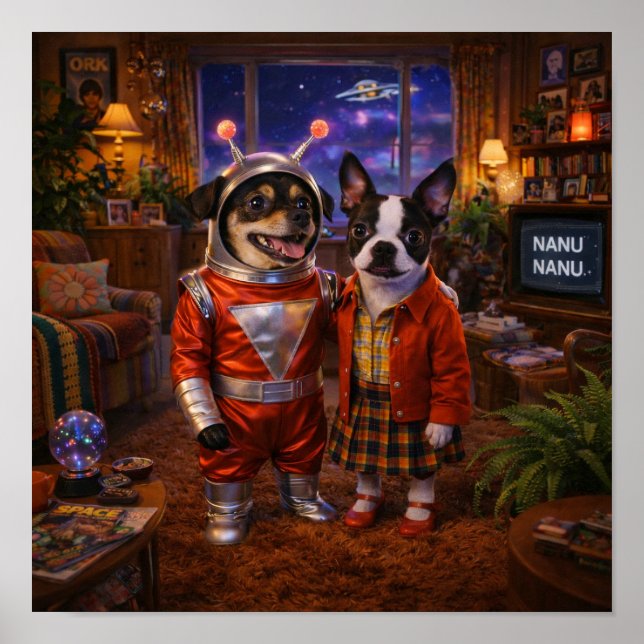 "Nanu Nanu!" Poster (Front)