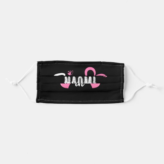 Naomi Name, Best Naomi in the World Adult Cloth Face Mask (Front, Folded)