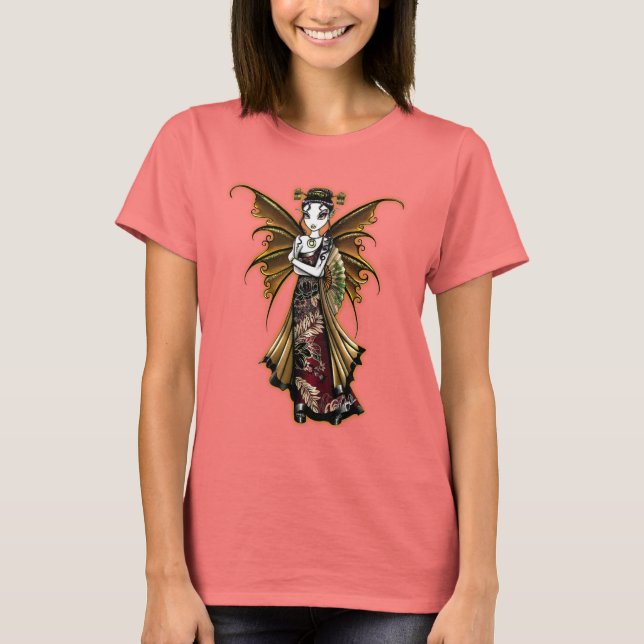"Naomi" Oriental Fairy Art Dragon Tattoo Shirt (Front)
