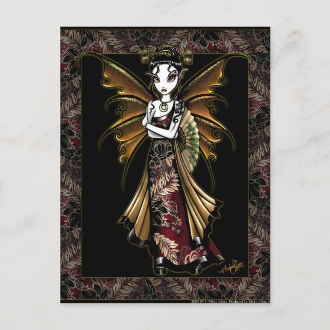 "Naomi" Oriental Fairy Postcard (Front)