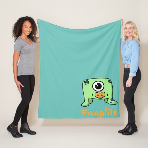 Nap Life Fleece Blanket