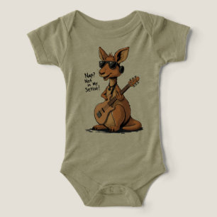 Nap Not in My Setlist Funny Rock Kangaroo Bass Gui Infant T-shirt