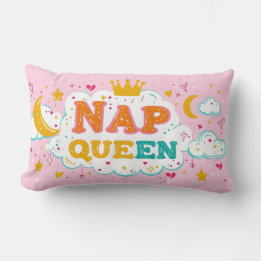 Nap Queen Pillow – Whimsical Cozy Dreamy Design